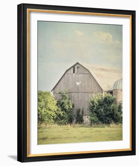 Late Summer Barn II Crop-Elizabeth Urquhart-Framed Photo