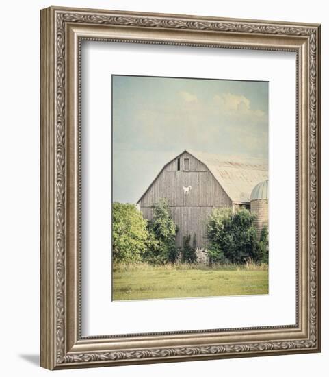 Late Summer Barn II Crop-Elizabeth Urquhart-Framed Photo