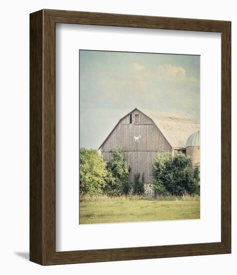 Late Summer Barn II Crop-Elizabeth Urquhart-Framed Photo