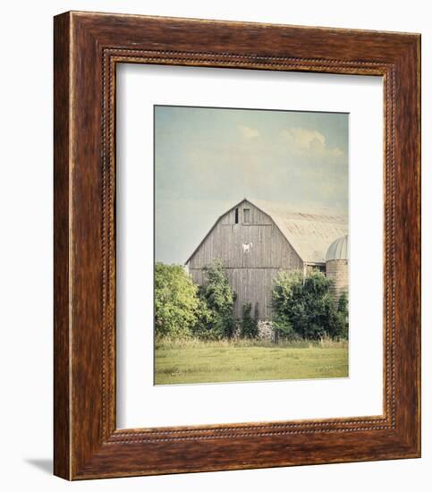 Late Summer Barn II Crop-Elizabeth Urquhart-Framed Photo