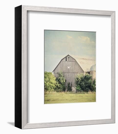 Late Summer Barn II Crop-Elizabeth Urquhart-Framed Photo