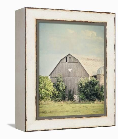 Late Summer Barn II Crop-Elizabeth Urquhart-Framed Stretched Canvas