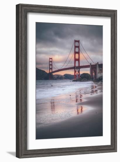 Late Summer Evening at Golden Gate Bridge-Vincent James-Framed Photographic Print