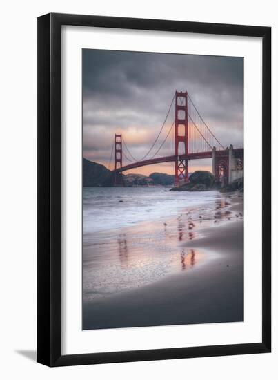 Late Summer Evening at Golden Gate Bridge-Vincent James-Framed Photographic Print