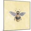 Late Summer Harvest Bee I Yellow-Mary Urban-Mounted Art Print