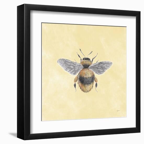 Late Summer Harvest Bee I Yellow-Mary Urban-Framed Art Print