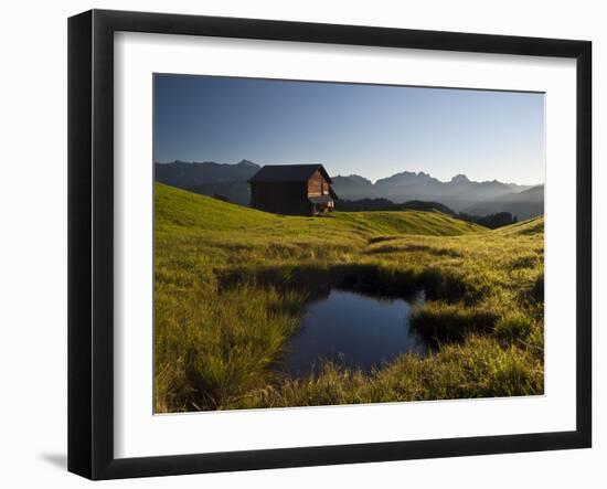 Late Summer in the Grisons Mountains-Armin Mathis-Framed Photographic Print