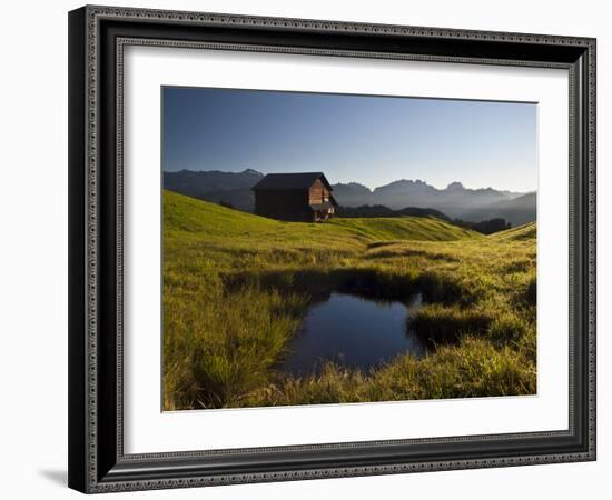 Late Summer in the Grisons Mountains-Armin Mathis-Framed Photographic Print