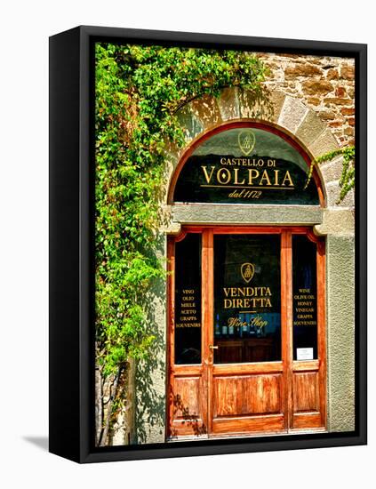 Late Summer in the Tuscan Village of Volpaia, Tuscany, Italy-Richard Duval-Framed Premier Image Canvas