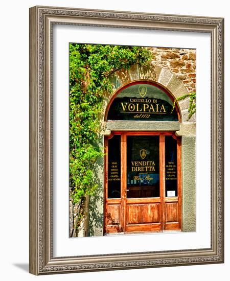 Late Summer in the Tuscan Village of Volpaia, Tuscany, Italy-Richard Duval-Framed Photographic Print