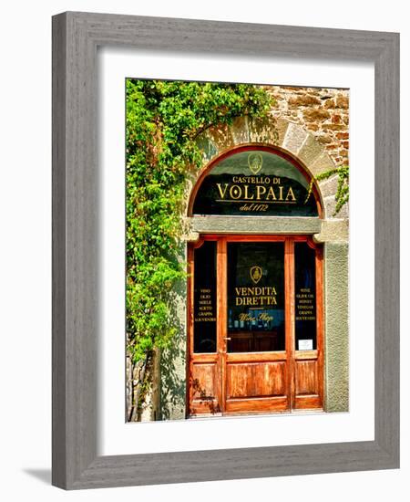 Late Summer in the Tuscan Village of Volpaia, Tuscany, Italy-Richard Duval-Framed Photographic Print