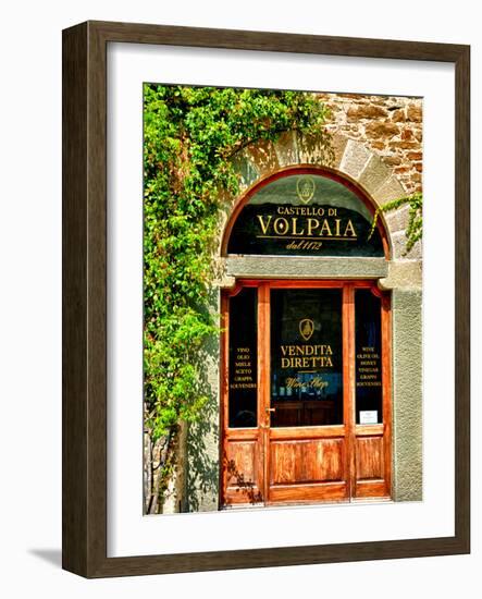 Late Summer in the Tuscan Village of Volpaia, Tuscany, Italy-Richard Duval-Framed Photographic Print