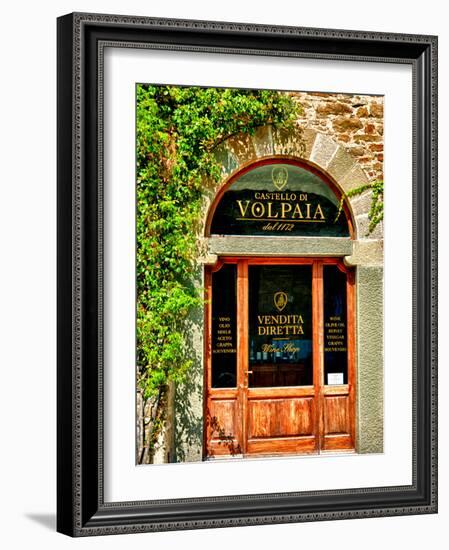 Late Summer in the Tuscan Village of Volpaia, Tuscany, Italy-Richard Duval-Framed Photographic Print