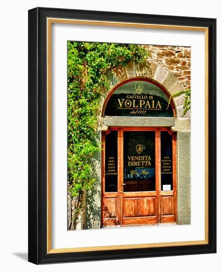 Late Summer in the Tuscan Village of Volpaia, Tuscany, Italy-Richard Duval-Framed Photographic Print