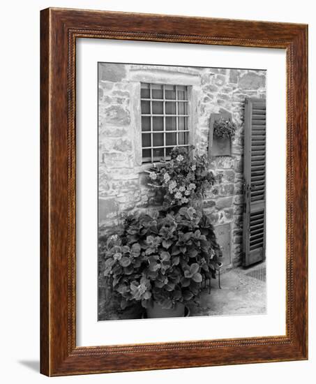 Late Summer in the Tuscan Village of Volpaia, Tuscany, Italy-Richard Duval-Framed Photographic Print