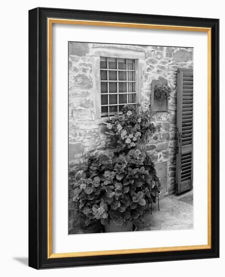 Late Summer in the Tuscan Village of Volpaia, Tuscany, Italy-Richard Duval-Framed Photographic Print