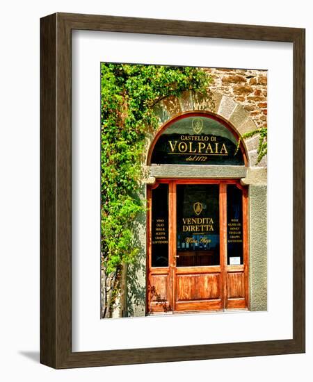 Late Summer in the Tuscan Village of Volpaia, Tuscany, Italy-Richard Duval-Framed Photographic Print