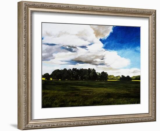 Late Summer Landscape in N. Alabama-Helen J. Vaughn-Framed Giclee Print