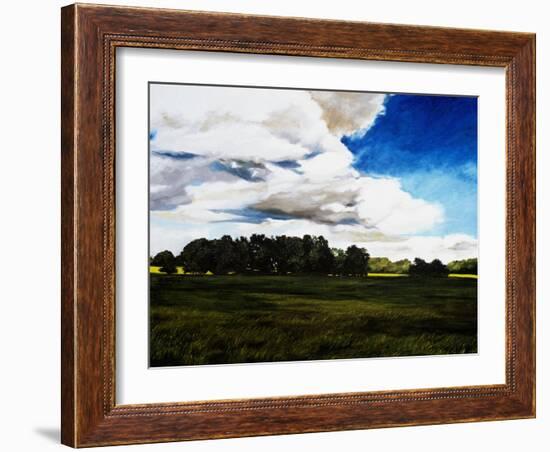 Late Summer Landscape in N. Alabama-Helen J. Vaughn-Framed Giclee Print