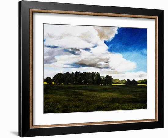 Late Summer Landscape in N. Alabama-Helen J. Vaughn-Framed Giclee Print