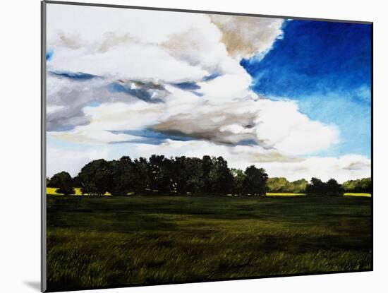 Late Summer Landscape in N. Alabama-Helen J. Vaughn-Mounted Giclee Print