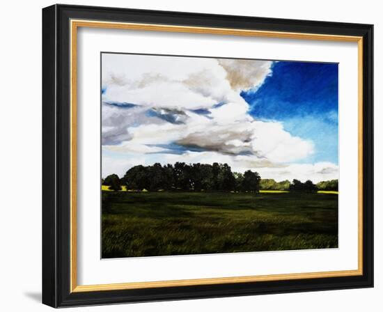 Late Summer Landscape in N. Alabama-Helen J. Vaughn-Framed Giclee Print