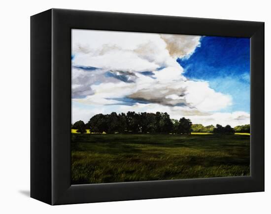 Late Summer Landscape in N. Alabama-Helen J. Vaughn-Framed Premier Image Canvas