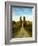 Late Summer Wine Scene in the Hills of Panzano, Tuscany, Italy-Richard Duval-Framed Photographic Print