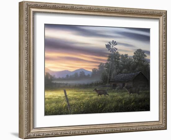 Late Summer-Chuck Black-Framed Giclee Print