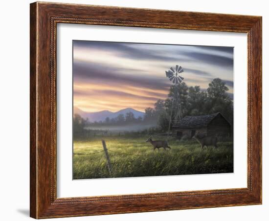 Late Summer-Chuck Black-Framed Giclee Print