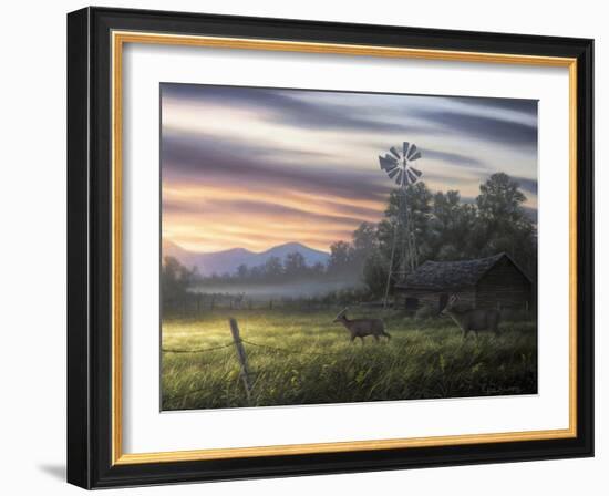 Late Summer-Chuck Black-Framed Giclee Print