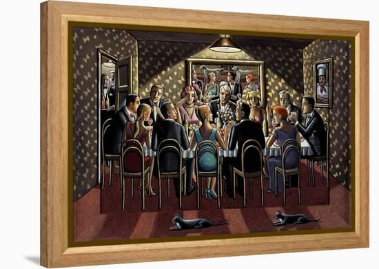 Late Supper, 2015-PJ Crook-Framed Premier Image Canvas