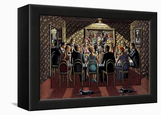 Late Supper, 2015-PJ Crook-Framed Premier Image Canvas