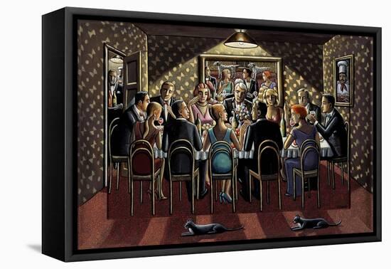 Late Supper, 2015-PJ Crook-Framed Premier Image Canvas