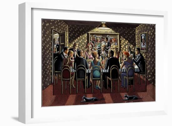 Late Supper, 2015-PJ Crook-Framed Giclee Print