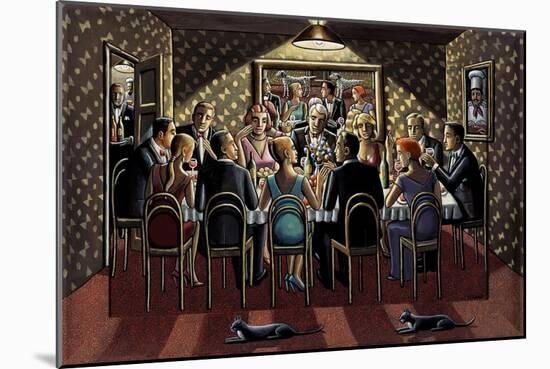 Late Supper, 2015-PJ Crook-Mounted Giclee Print