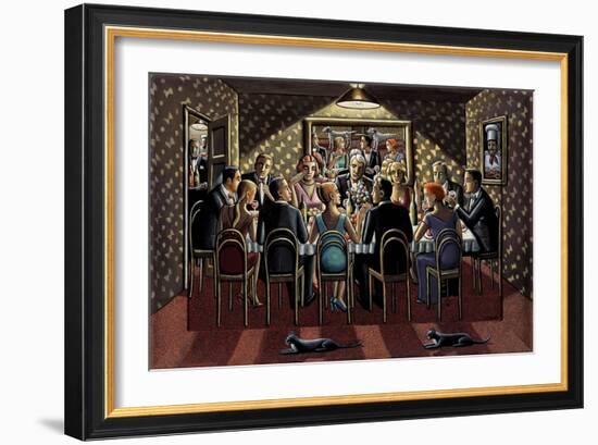 Late Supper, 2015-PJ Crook-Framed Giclee Print