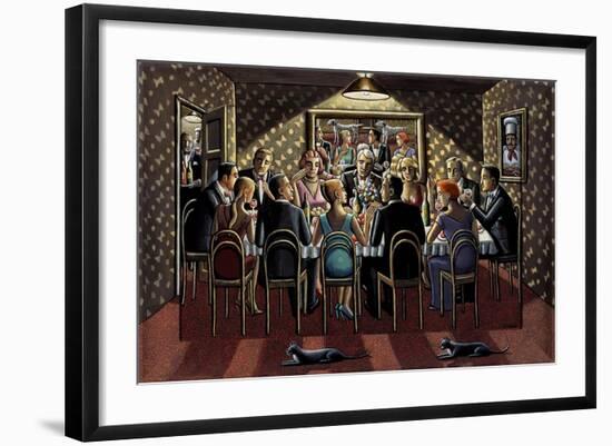 Late Supper, 2015-PJ Crook-Framed Giclee Print