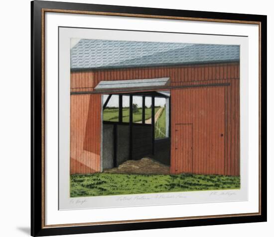 Latent Pastures - A Roadside Pause-Katherine E^ Gallagher-Framed Collectable Print