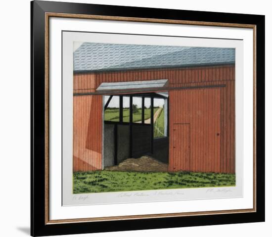 Latent Pastures - A Roadside Pause-Katherine E^ Gallagher-Framed Collectable Print