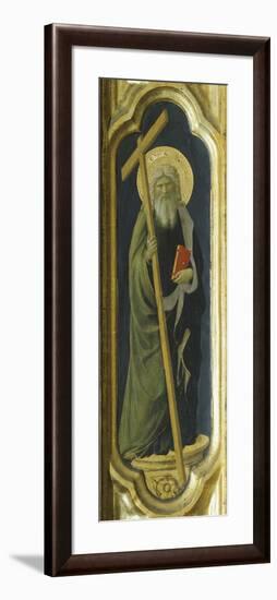 Lateral Pillar with Figure of Saint-null-Framed Giclee Print