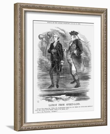 Latest from Spirit-Land, 1863-John Tenniel-Framed Giclee Print