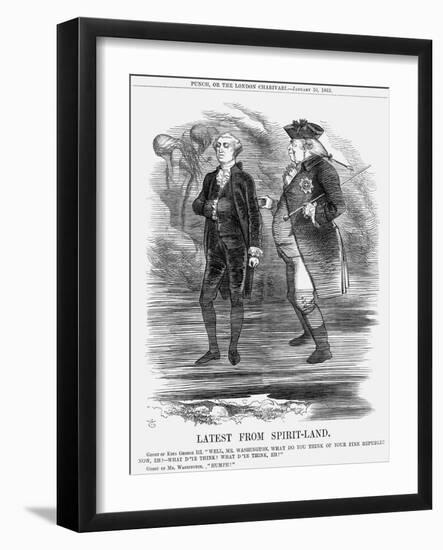 Latest from Spirit-Land, 1863-John Tenniel-Framed Giclee Print