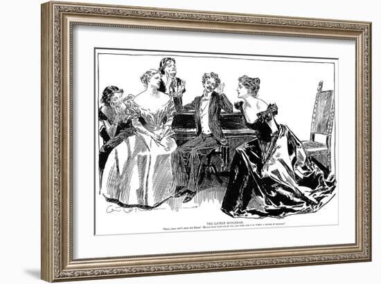 Latest Nobleman-Charles Dana Gibson-Framed Giclee Print