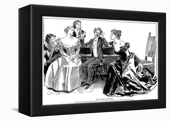 Latest Nobleman-Charles Dana Gibson-Framed Premier Image Canvas