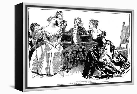 Latest Nobleman-Charles Dana Gibson-Framed Premier Image Canvas