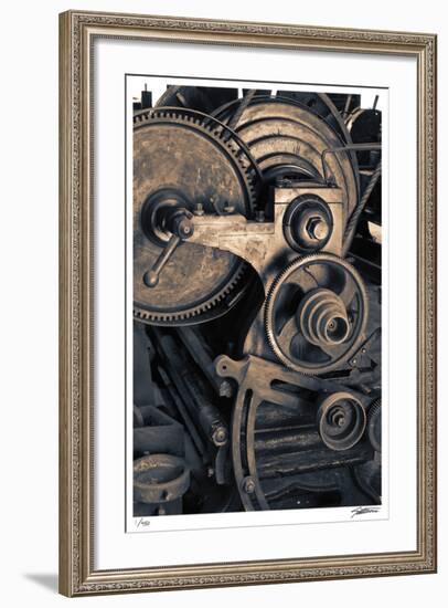 Lathe-Donald Satterlee-Framed Giclee Print