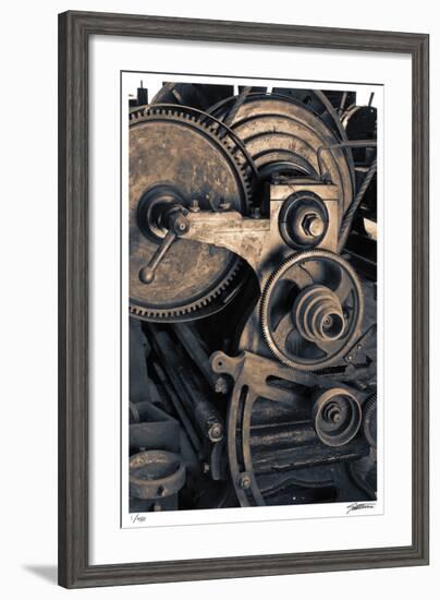 Lathe-Donald Satterlee-Framed Giclee Print