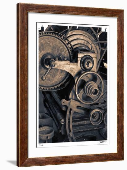 Lathe-Donald Satterlee-Framed Giclee Print