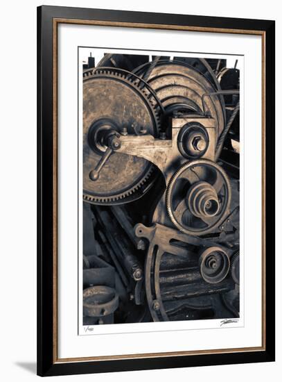 Lathe-Donald Satterlee-Framed Giclee Print